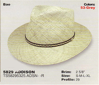 Addison Panama Hat